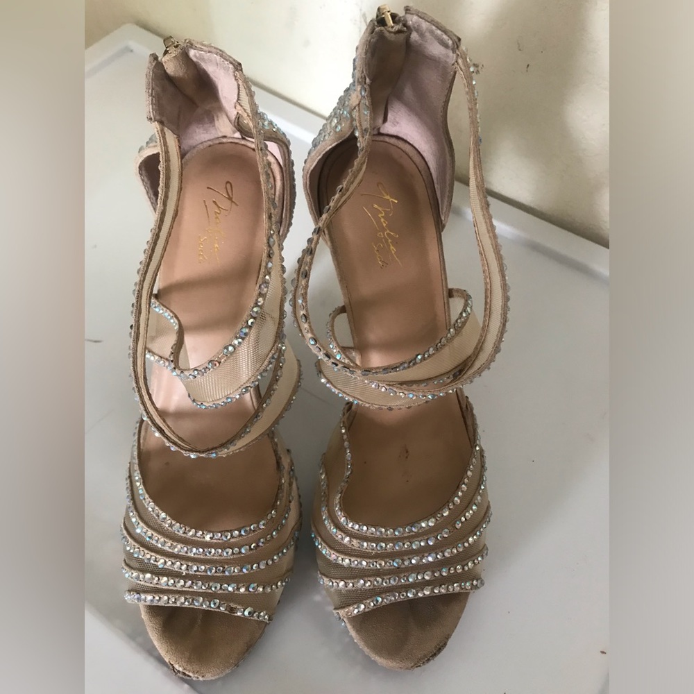 Women’s Rhinestone Heels - Picture 5 of 5